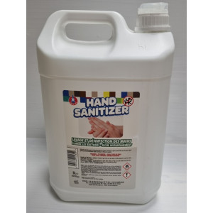 GEL HYDROALCOOLIQUE 5 L .