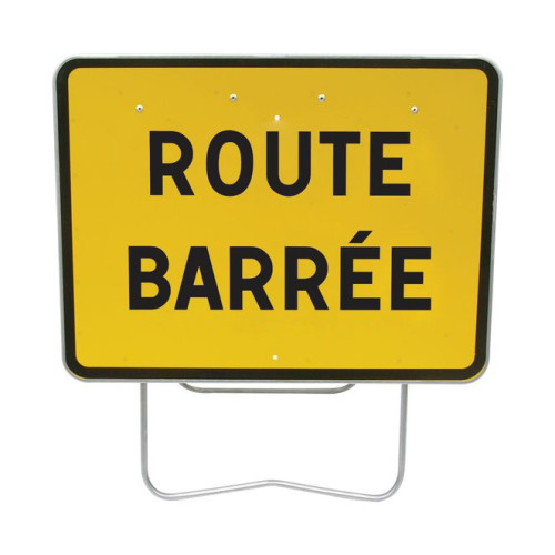 PANNEAU ROUTE BARREE KC1 T1