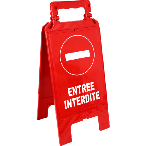 CHEVALET DE SIGNALISATION ENTREE...