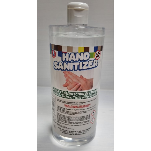 GEL HYDROALCOOLIQUE 1 L .