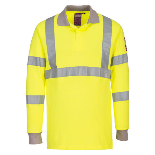 POLO FR77 - MANCHES LONGUES ATEX HV -