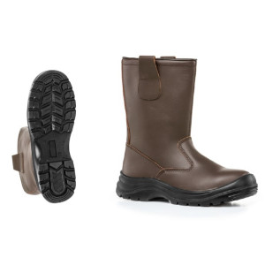 BOTTE CUIR MARRON PYROXITE... 2