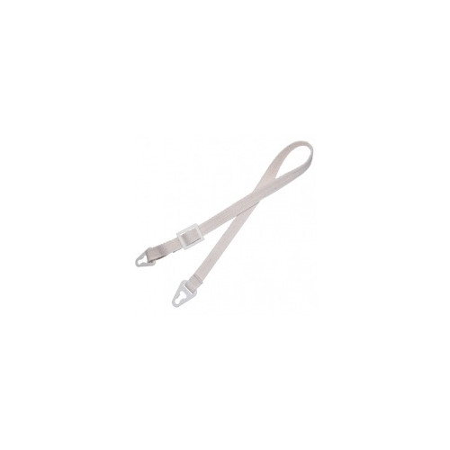 JUGULAIRE 2 POINTS COTON ECRU 12mm 0351