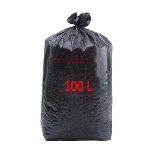 SAC POUBELLE 100L BD 39u C/200 NOIR