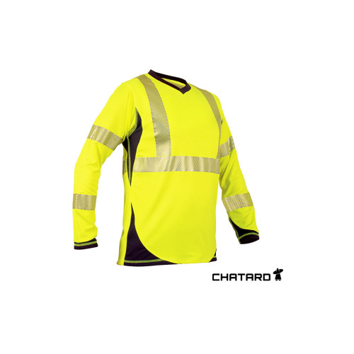 T-SHIRT HAUTE VISIBILITE ML TOBAGO -...