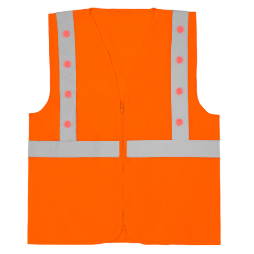 GILET HAUTE VISIBILITE LED TARMAC...